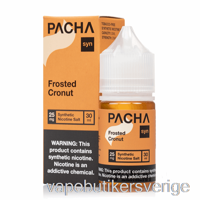 Vape Sverige Frostad Cronut - Pacha Syn Salter - 30ml 25mg